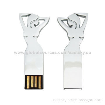Body Art Shape USB Drive, Elegant Woman Shape, 64MB to 32GB Capacity, OEM Orders are WelcomeNew
